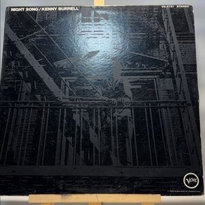 Kenny Burrell Night Song Vinyl Record - Black